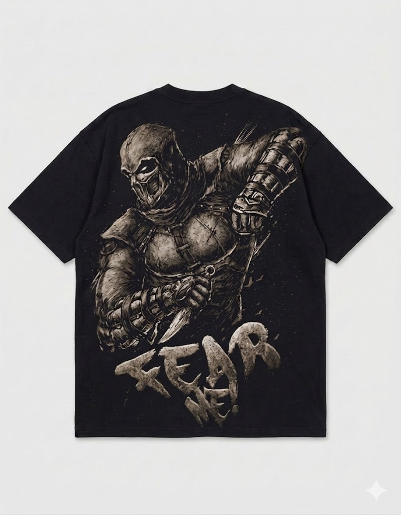 Mortal Kombat - Fear Me! - Unisex Oversized Tee